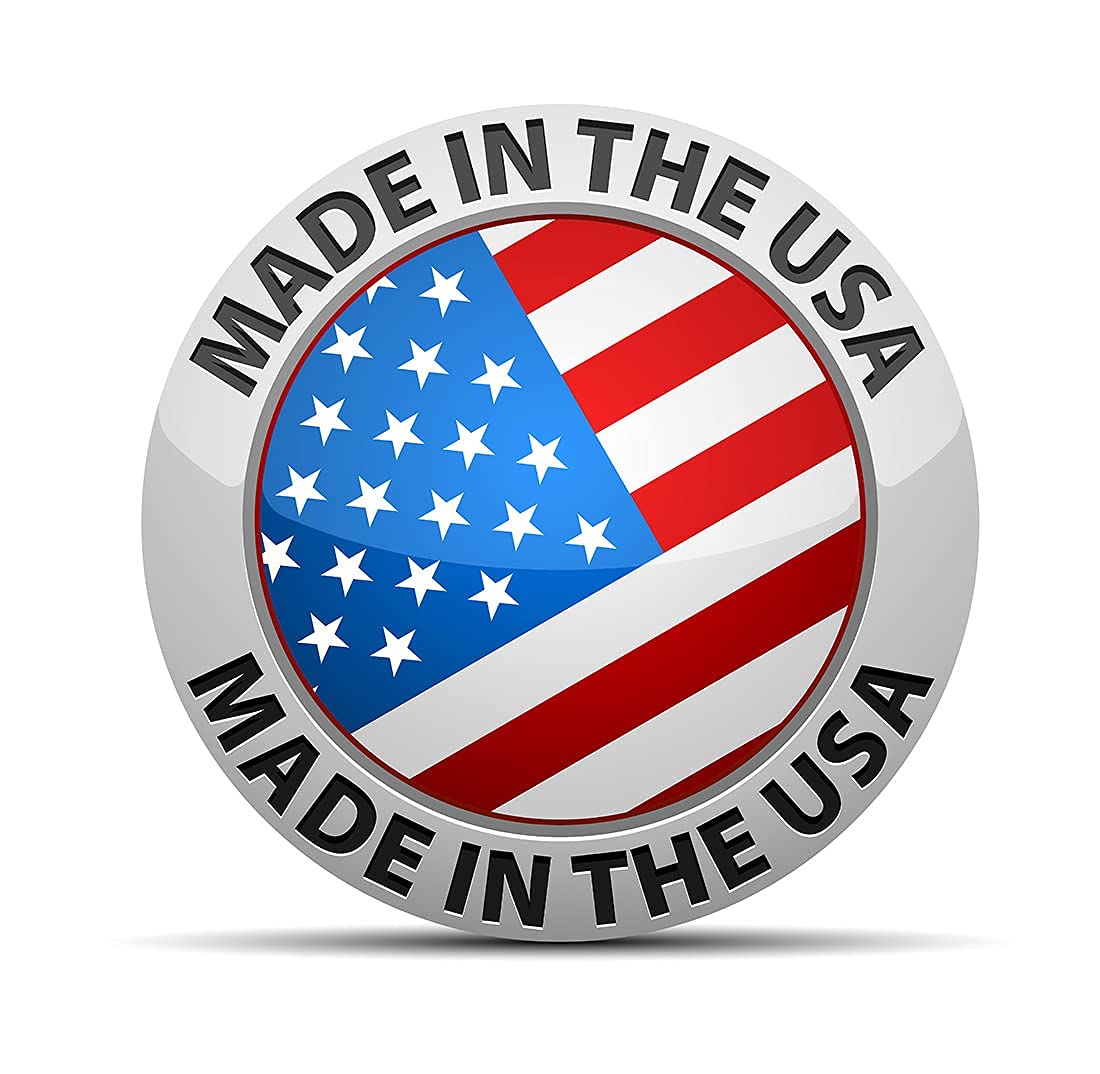 7 Inch Patriotic Car Decal Sticker - American Flag Support Veterans for Cars, Trucks, Motorcycles, Boats & Laptops (10-Pack) - Perfect for Bumper, Window & Laptop Decoration