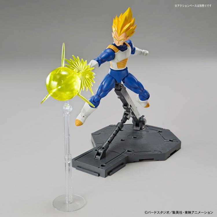 Figure Rise Standard Dragon Ball Super Saiyan Vegeta Action Figure Model Kit - Build & Display Anime Collectible for Fans & Hobbyists