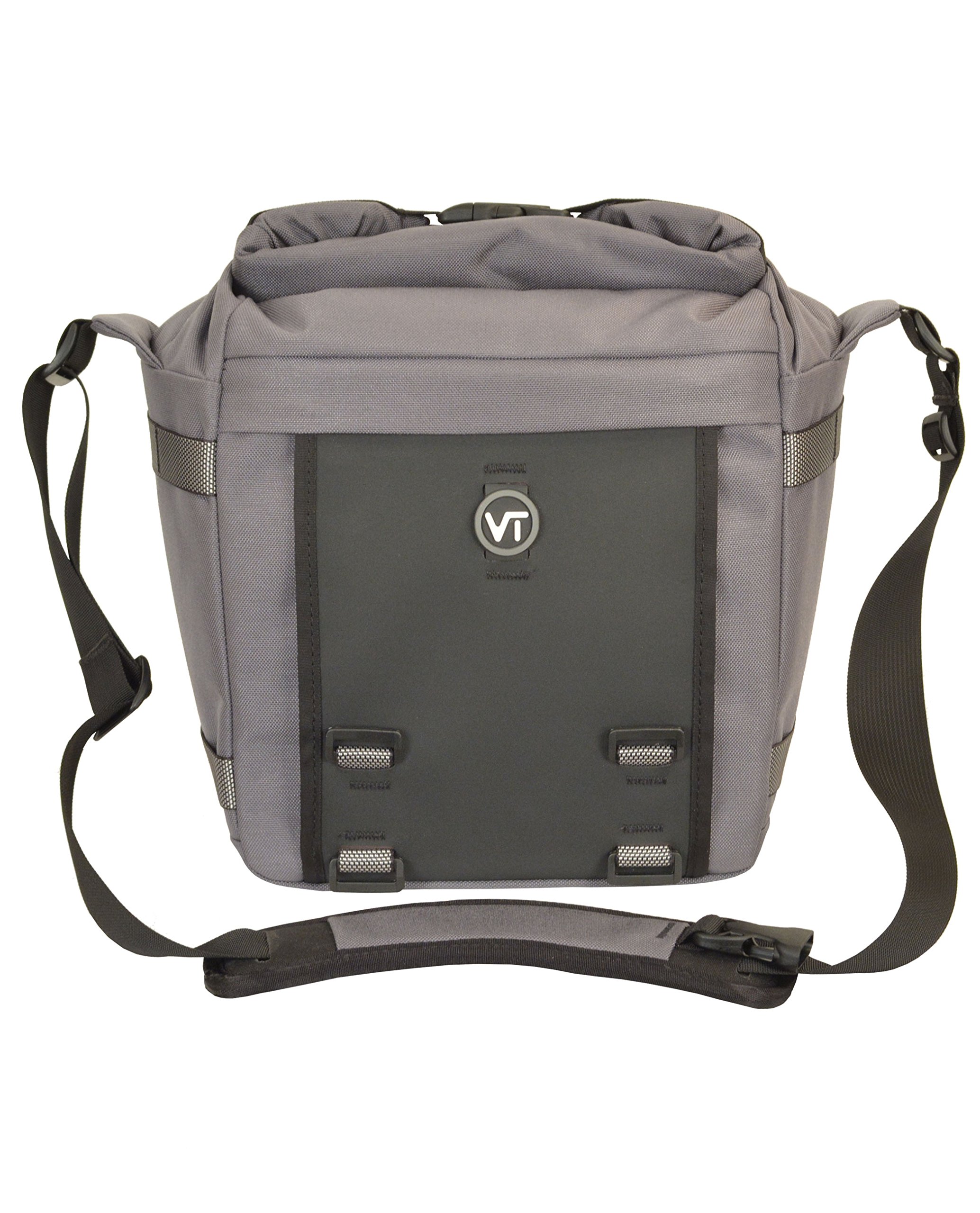 VS-BLK Pixel 7 Camera and Video Recorder Shoulder Bag - Waterproof DSLR Camera Case for Travel & Outdoor Photography (Black)