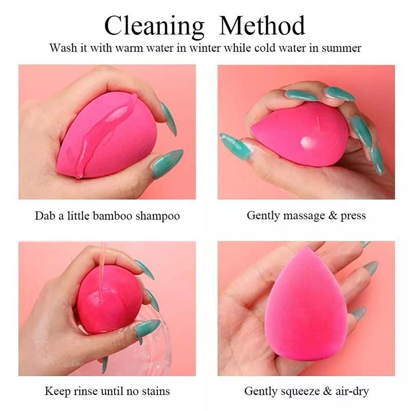 Mirabela Reusable Makeup Remover Pads & Beauty Blender Sponge Set | Eco-Friendly Microfiber Cleansing Pads | Essential Makeup Accessories for Gentle Face Cleansing & Makeup Application | Perfect for Travel, Daily Skincare & Professional Makeup Artists