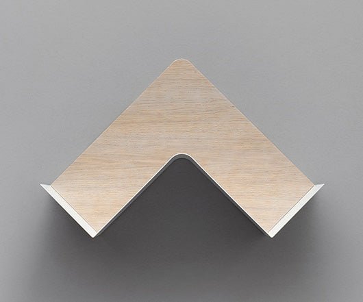 B Line Fishbone Modular Shelf - Stylish & Customizable Storage Solution for Living Room, Bedroom, or Office Organization