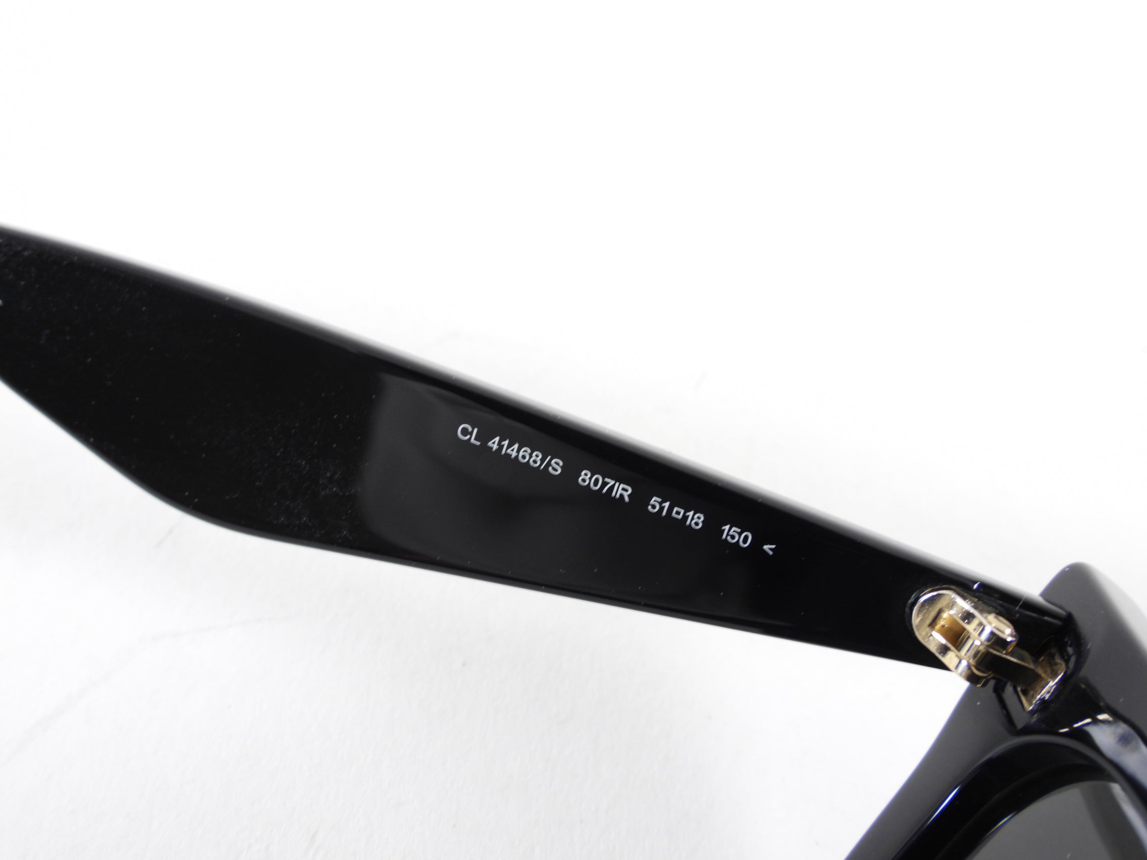Celine CL41468 Black Cat Eye Sunglasses for Women - Stylish UV Protection Shades for Summer & Outdoor Activities