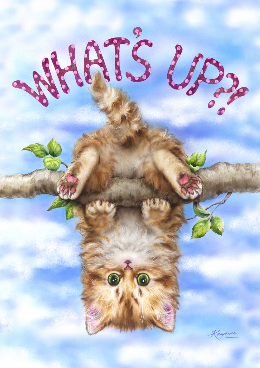 Double-Sided Cat Garden Flag 12x18 Inch - Funny Kitten Yard Decoration for Outdoor House & Garden - Perfect for Seasonal Decor, Pet Lover Gifts & Front Porch Display