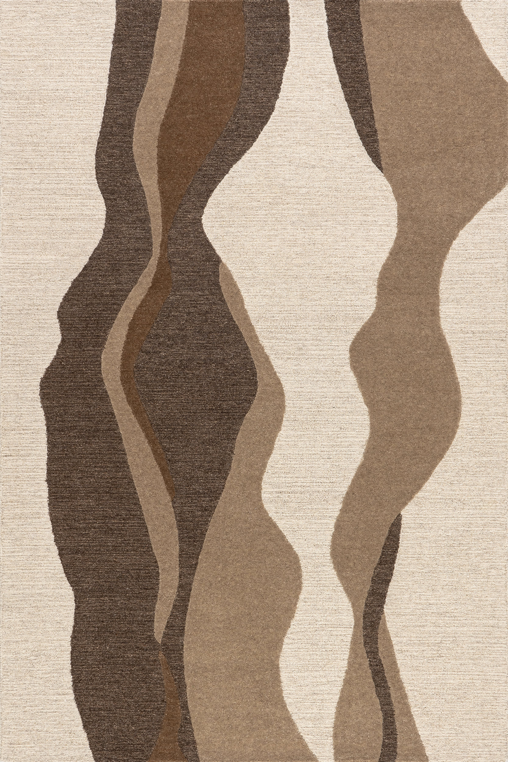 Premium Dolpo Wool Rug - Soft & Durable Beige Handmade Carpet for Living Room, Bedroom & Cozy Home Decor