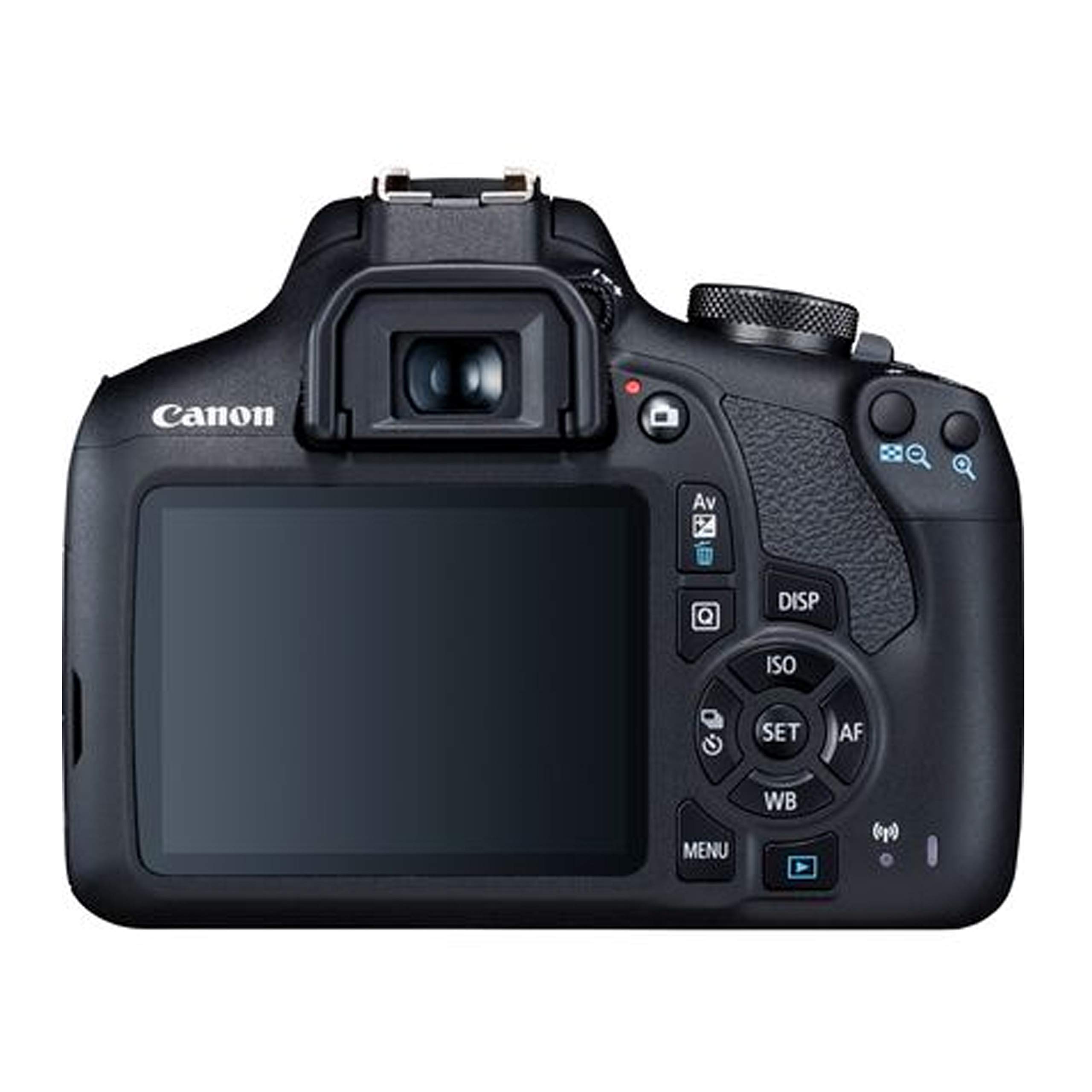 Canon EOS 2000D Rebel T7 DSLR Camera Bundle with EF-S 18-55mm Lens | 64GB SD Card, LED Light, Tripod, Case & 30pc Accessories Kit (Renewed) - Perfect for Beginners, Vlogging & Travel Photography