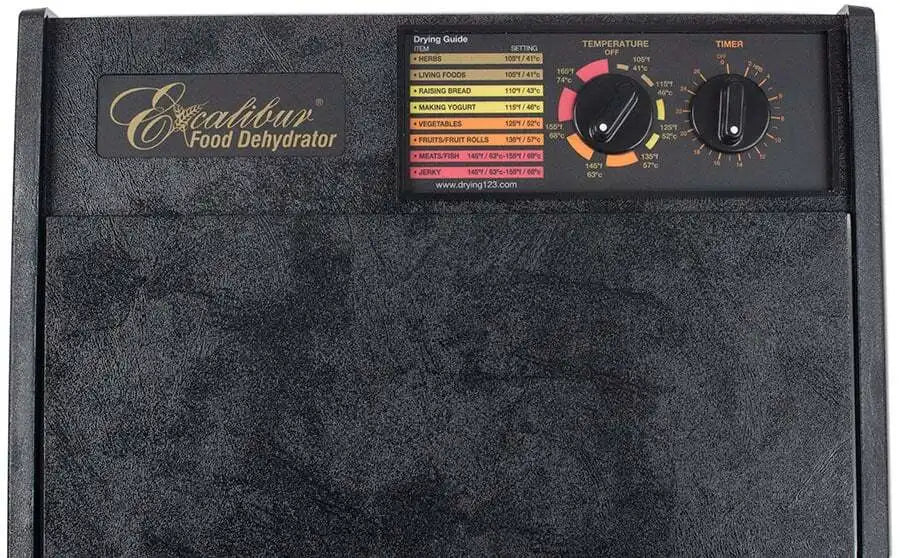 Excalibur 9 Tray Deluxe Food Dehydrator with 26-Hour Timer - Perfect for Drying Fruits, Vegetables, Herbs, and Making Jerky at Home