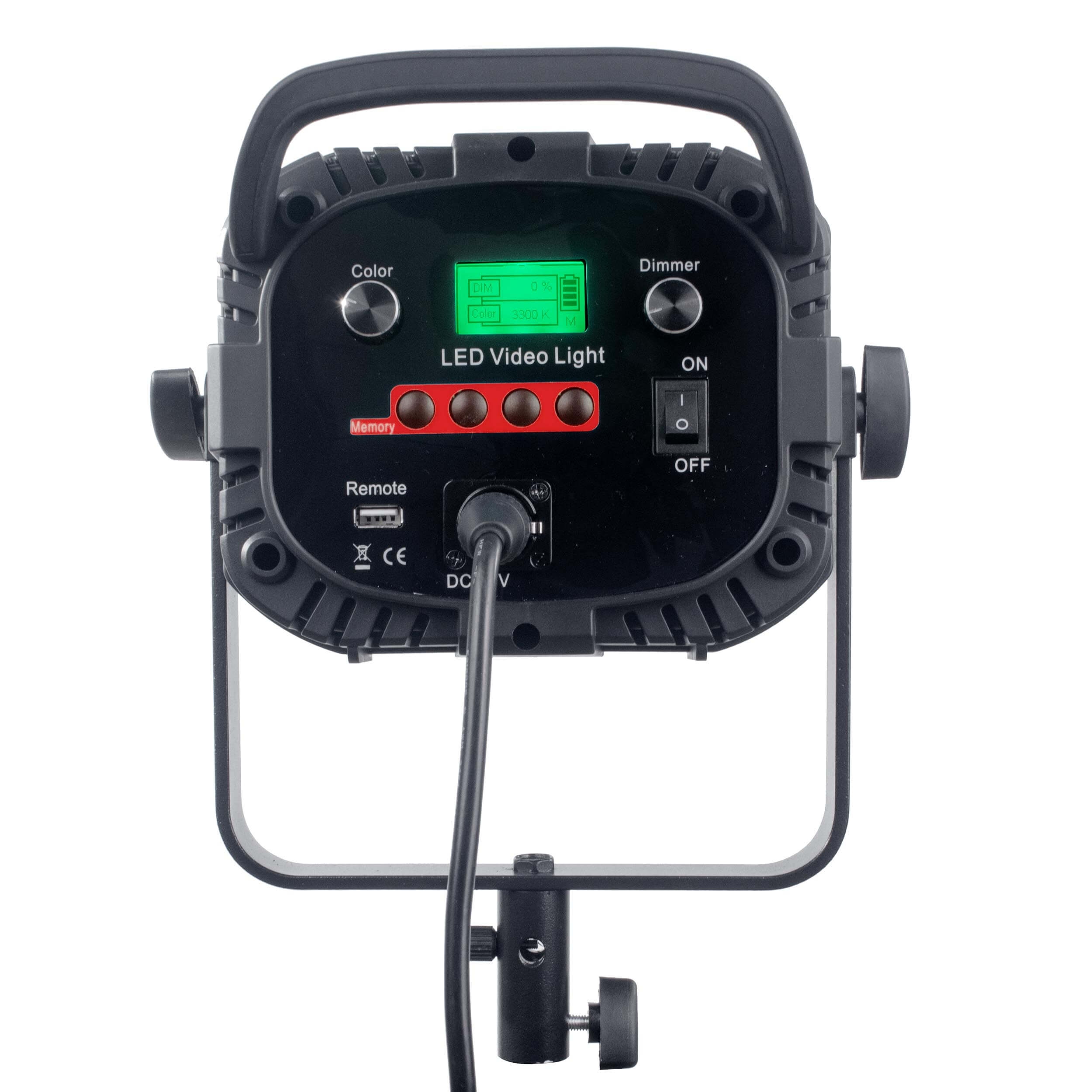 LED200B MKIII Pro 200W Studio Light with Advanced Heat Dissipation & Secure Cable Locks - Professional Photography & Video Lighting for YouTube, Live Streaming, and Studio Productions