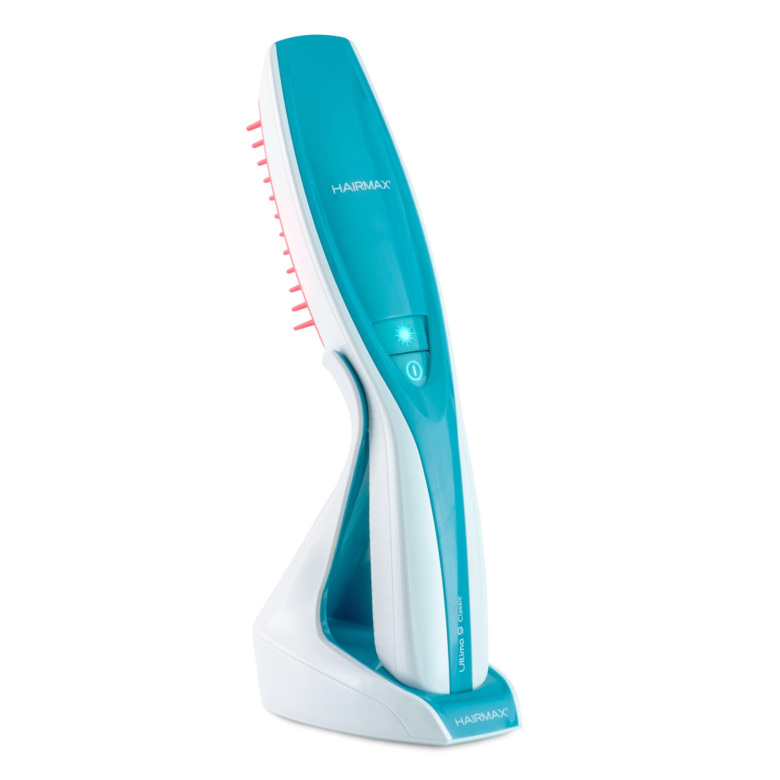 HairMax Ultima 9 Classic LaserComb - FDA Cleared Laser Hair Growth Device for Men & Women - Red Light Therapy Treatment for Thinning Hair & Hair Loss Prevention - Cordless Hair Regrowth Comb for Home Use - Perfect for Daily Hair Care Routine & Scalp Health Maintenance
