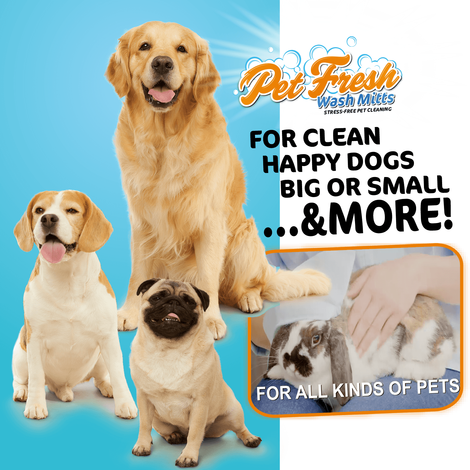Premium Pet Grooming Wash Mitts - Soft & Gentle Cleaning Glove for Dogs & Cats - Perfect for Bathing, Shedding & Massage at Home