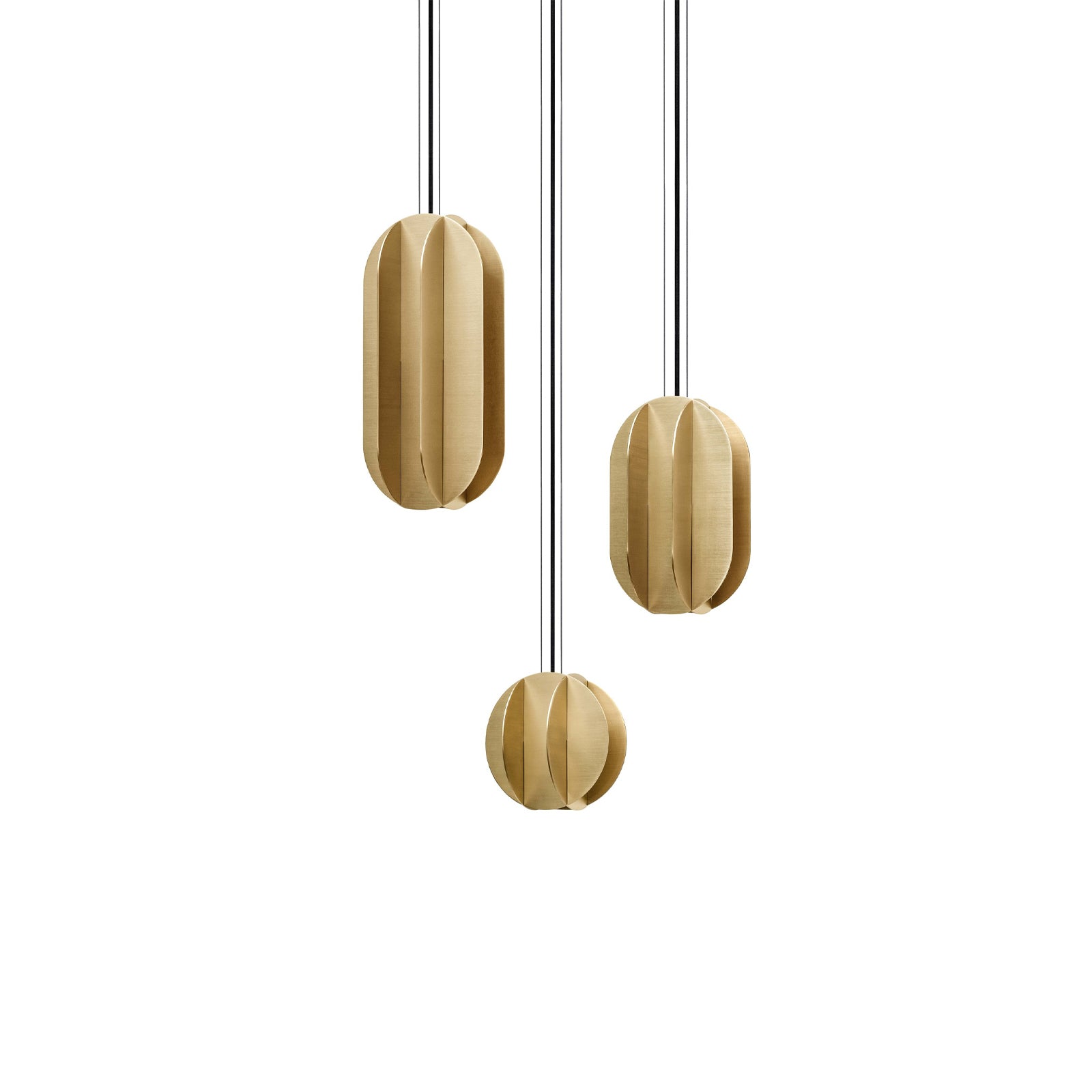 Modern Glass Pendant Lamp - Elegant Hanging Light Fixture for Kitchen Island, Dining Room, and Bedroom Decor - Energy Efficient LED Bulb Compatible