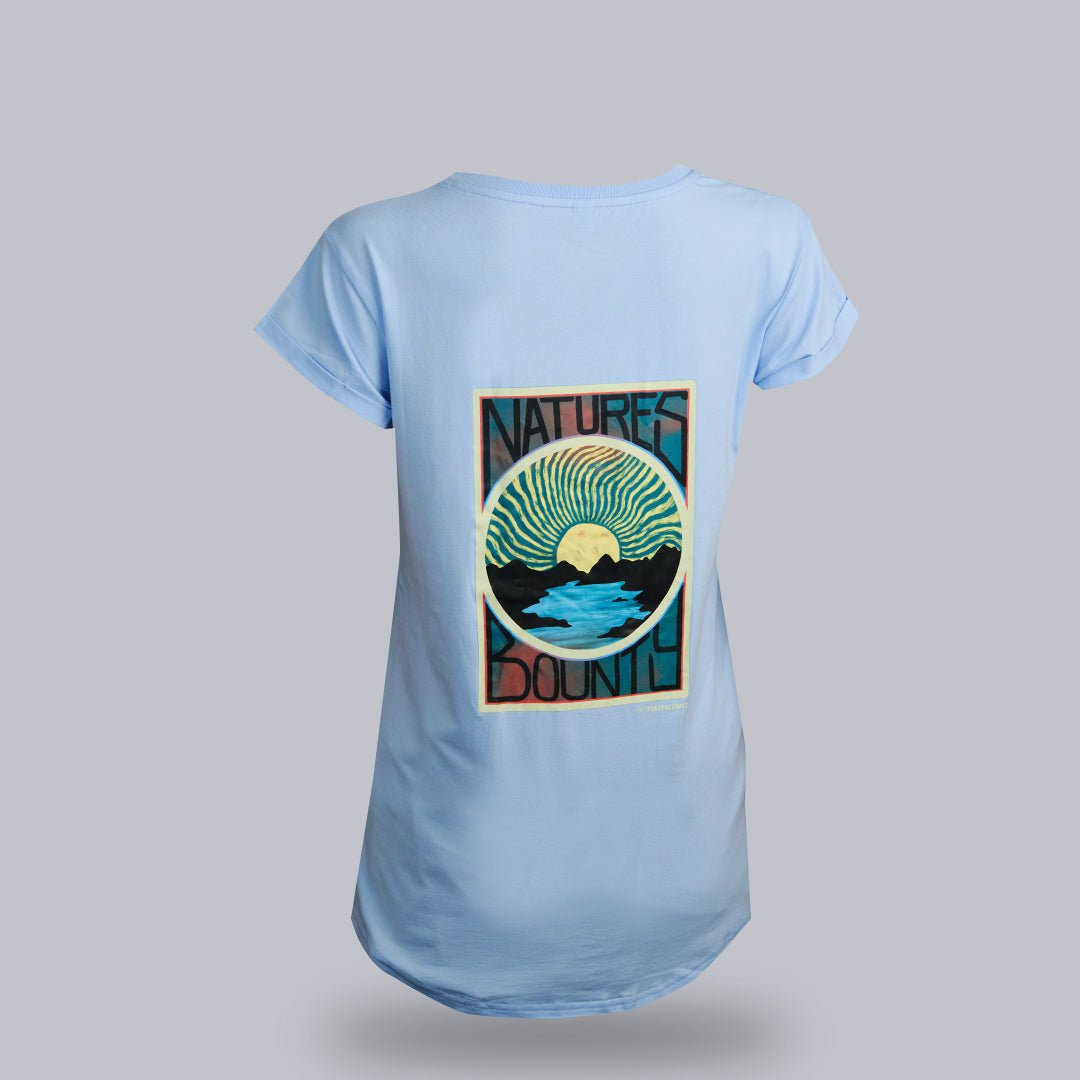Natures Bounty Women's Free and Easy Daily Eco-Friendly T-Shirt - Soft Organic Cotton Tee for Casual Wear & Sustainable Lifestyle