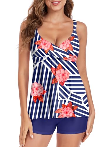 C Floral Navy Blue