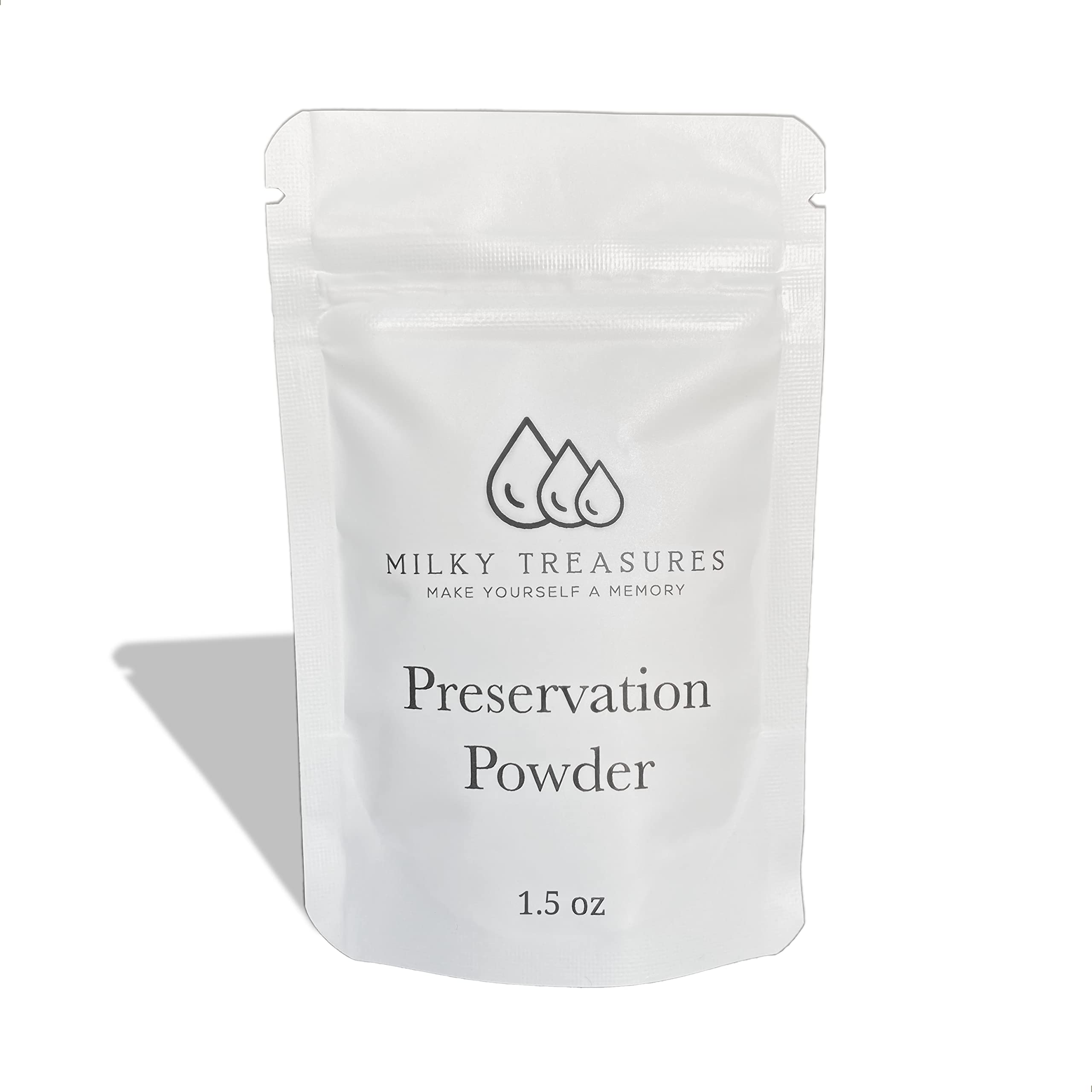 DIY Breastmilk Jewelry Preservation Powder for Breastfeeding Keepsakes | New Mom Gifts for Pregnant Women | Mix with UV Resin or Epoxy | Baby Shower Registry | 1.5 oz | Create Cherished Memories of Motherhood