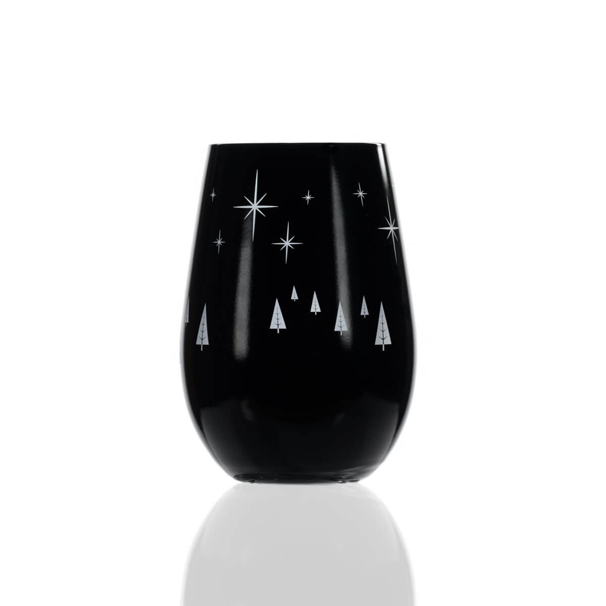 Wonderland 16.5oz Stemless Wine Tumbler Set of 2 - Elegant Unbreakable Glassware for Red White Wine & Cocktails - Perfect for Parties, Weddings & Home Entertaining