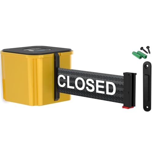 Yellow Case w/ This Lane Closed Belt