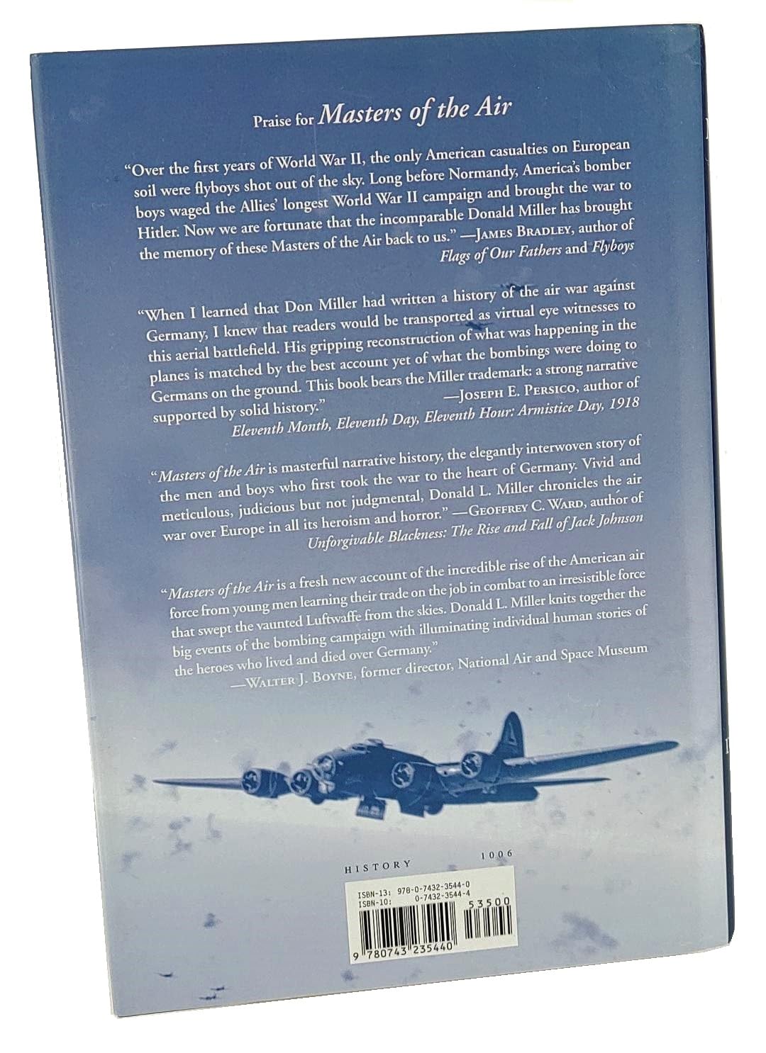Masters of the Air: America's Bomber Boys in WWII - Historical Book About US Air Force Heroes Fighting Nazi Germany | Perfect for History Buffs & Military Enthusiasts