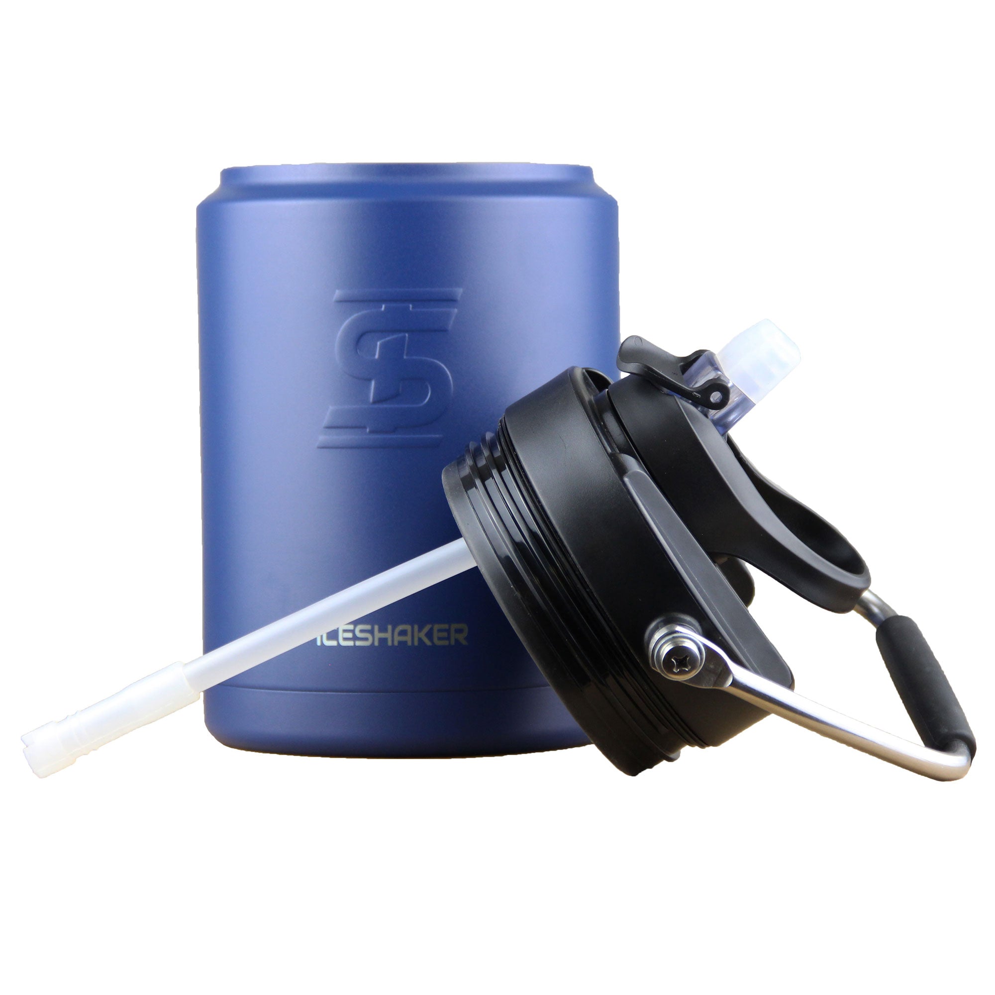 Gronk Signature Edition Navy Half Gallon Water Jug - Large Insulated Sports Bottle for Gym, Hiking & Outdoor Activities
