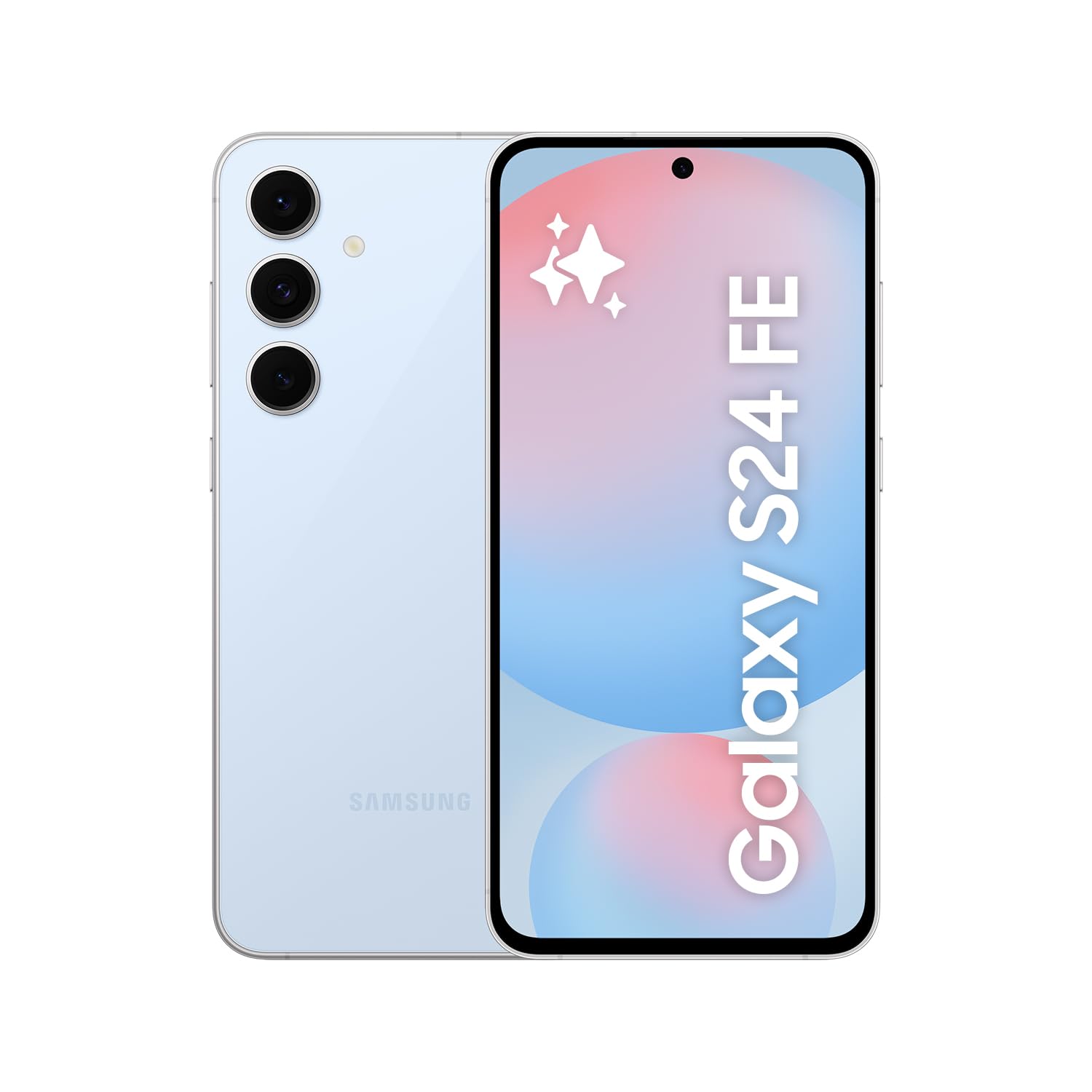 Samsung Galaxy S24 FE AI Smartphone Unlocked | Android Phone with 8GB RAM 128GB Storage | 50MP Camera & Long Battery Life | Blue | 36-Month Warranty [Amazon Exclusive] - Perfect for Photography, Gaming & Business Use