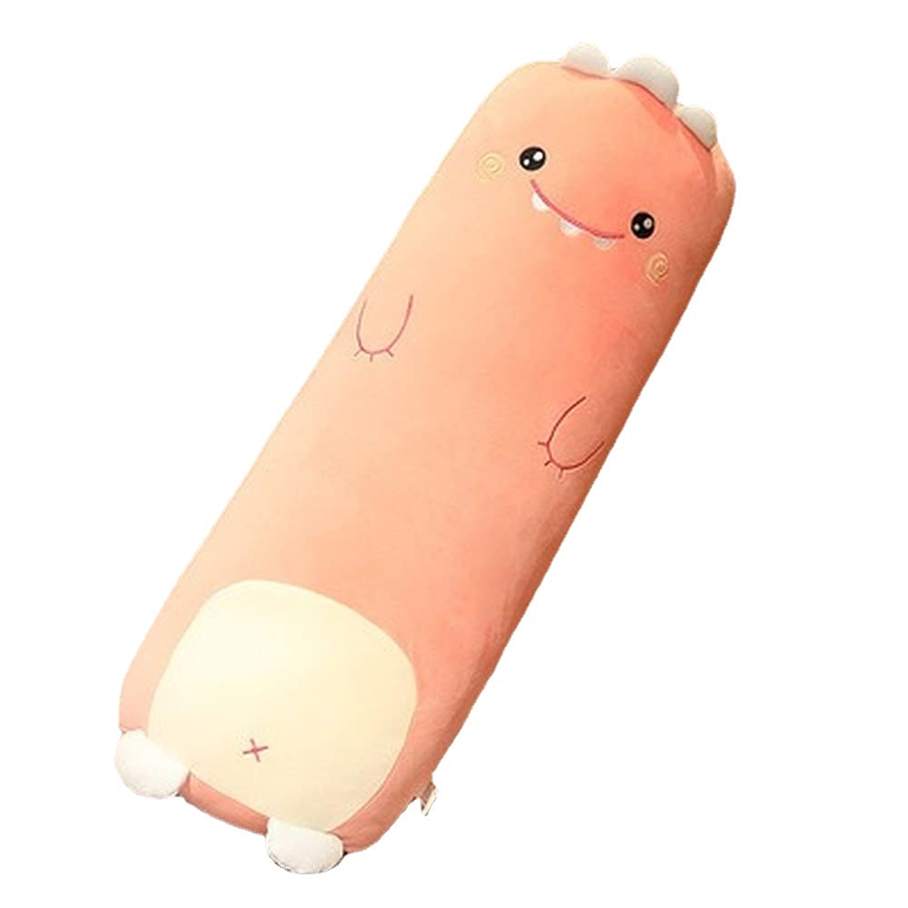 Soft Plush Dinosaur Body Pillow - 33 Inch Cute Hugging Pillow for Kids & Adults | Perfect for Sleeping, Cuddling, and Relaxing | Great Gift for Girlfriend, Boyfriend, or Family | Ideal for Bed, Sofa, and Travel Use