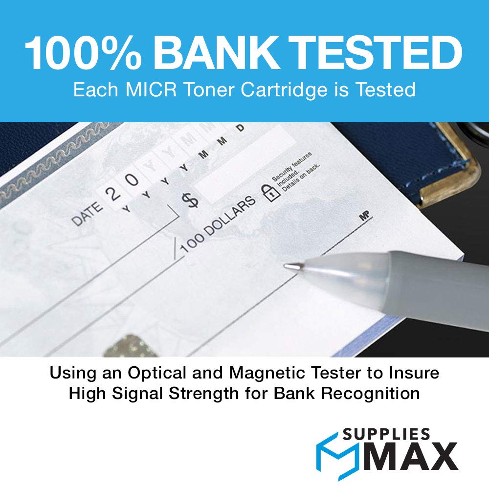 Lexmark MS-710/MS-810/MX-710/MX-810 Compatible MICR Toner Drum Unit - 2 Pack (100,000 Page Yield) - Model 520Z/52D0Z00 - Perfect for Bank Check Printing & Secure Document Processing