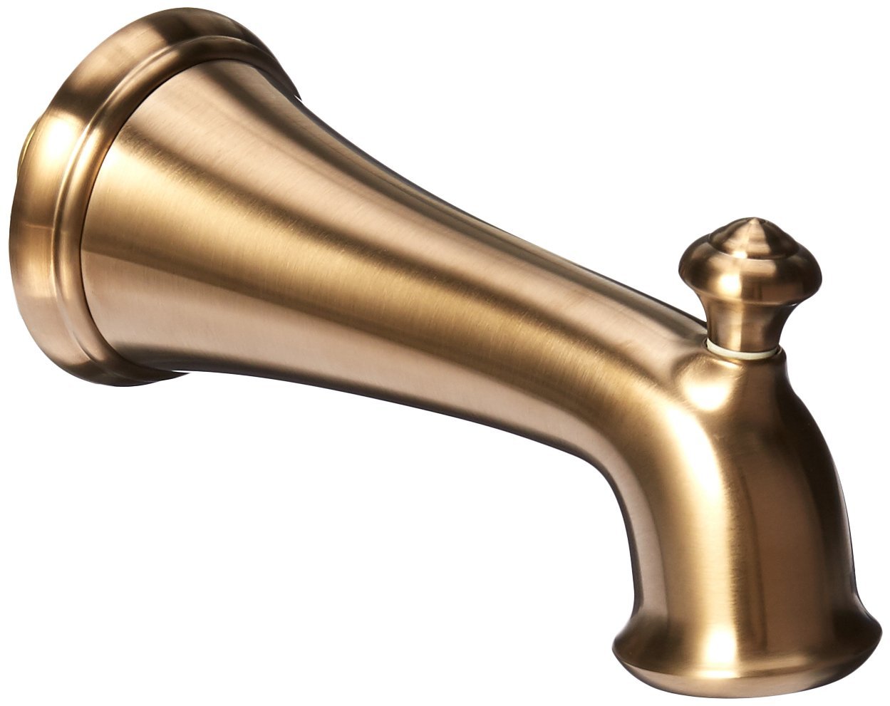 Delta Faucet RP34357CZ Victorian Tub Spout with Pull-Up Diverter in Champagne Bronze - Perfect for Bathroom Renovations & Classic Style Homes