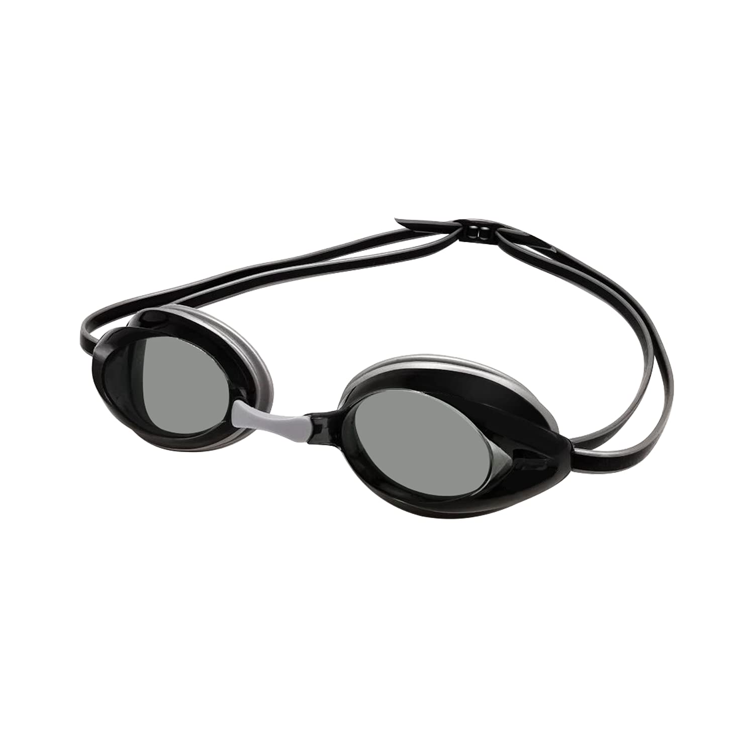Amazon Basics Unisex Swim Goggles - Anti-Fog, UV Protection, Adjustable Strap for Adults & Kids - Perfect for Pool, Beach, and Competitive Swimming