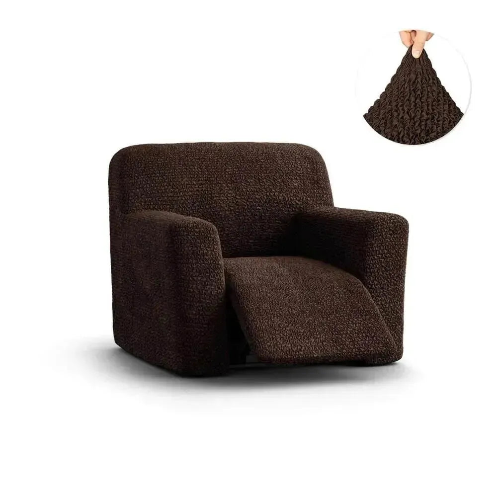 Microfiber Reclining Armchair Slipcover - Stretchable Furniture Protector for Living Room, Bedroom & Home Theater - Easy Wash Sofa Cover for Comfort & Style
