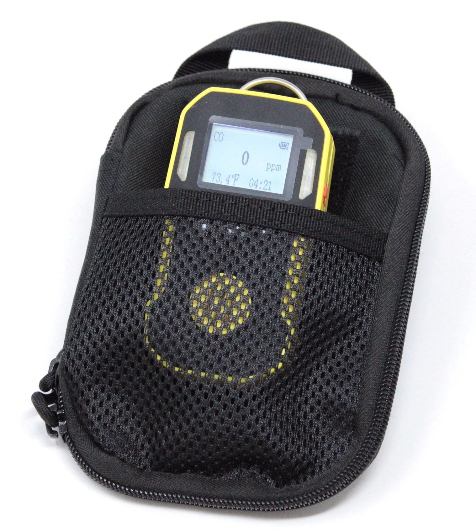 Portable Gas Detector Pouch - Compact & Lightweight Leak Detection for Home, RV & Camping Safety | CO2 & Methane Alarm for Indoor/Outdoor Use