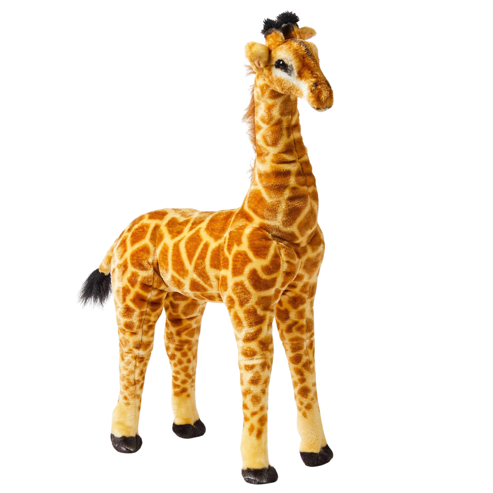 Giant Standing Giraffe Plush Toy - 6ft Tall Stuffed Animal for Kids Room Decor, Nursery, and Birthday Gifts | Perfect for Playrooms, Baby Showers, and Themed Parties