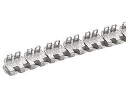 Flexco RS187J30/750NC Alligator Staple Lacing with Hinge Pins - Heavy Duty Conveyor Belt Fastener (Box of 4 Sets) - Ideal for Mining, Agriculture & Industrial Conveyor Belt Repairs