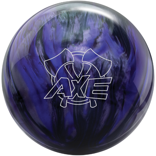 Hammer Axe Bowling Ball - Purple/Smoke | High Performance Reactive Resin | Perfect for League Play & Tournaments | Strike More with Enhanced Hook Potential