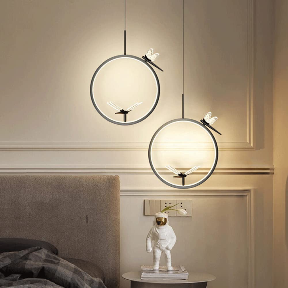 Nordic Personality Chandelier - Modern LED Ceiling Light with Butterfly Design for Bedroom, Living Room, Dining Room & Kitchen | Energy-Efficient Indoor Pendant Lighting for Home Decor