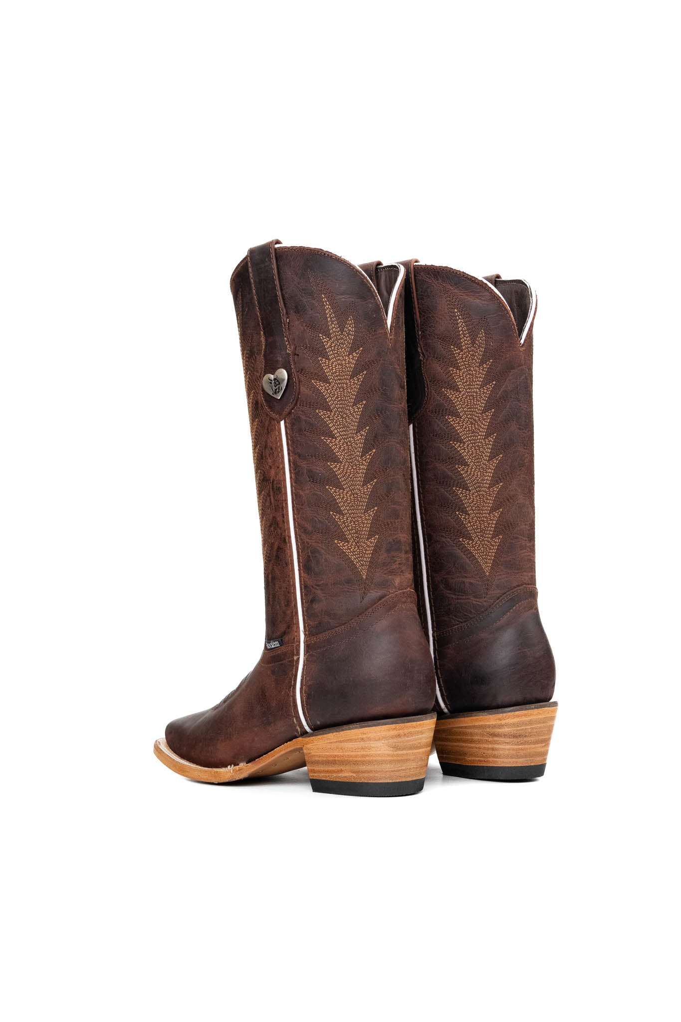 Sierra Frontier Toe Cowgirl Boots for Women - Western Style Riding Boots with Comfortable Fit - Perfect for Country Dancing, Rodeos & Outdoor Adventures