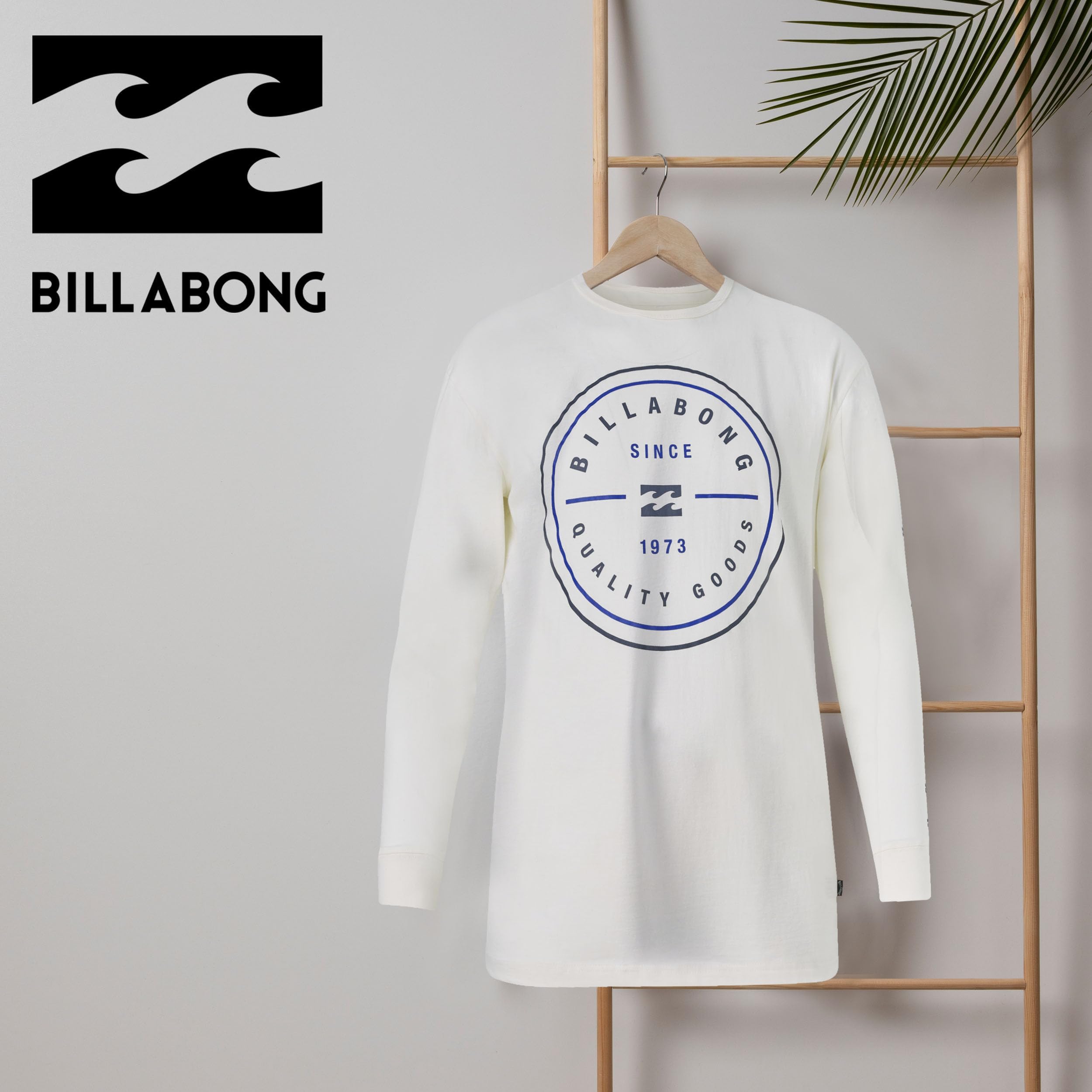 Billabong Men's Big & Tall Long Sleeve Graphic T-Shirt - 100% Cotton Comfort Fit Casual Shirt for Outdoor Activities & Everyday Wear