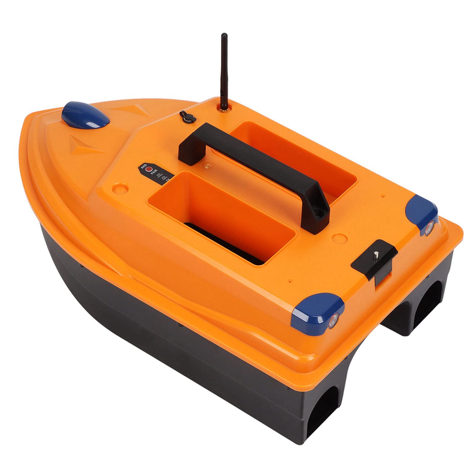 **Remote Control Fishing Bait Boat – 500m Long Range 2.4GHz High-Speed RC Fish Finder with GPS Navigation, Dual Motor Electric Racing Boat for Anglers – Perfect for Lake, River & Offshore Fishing**