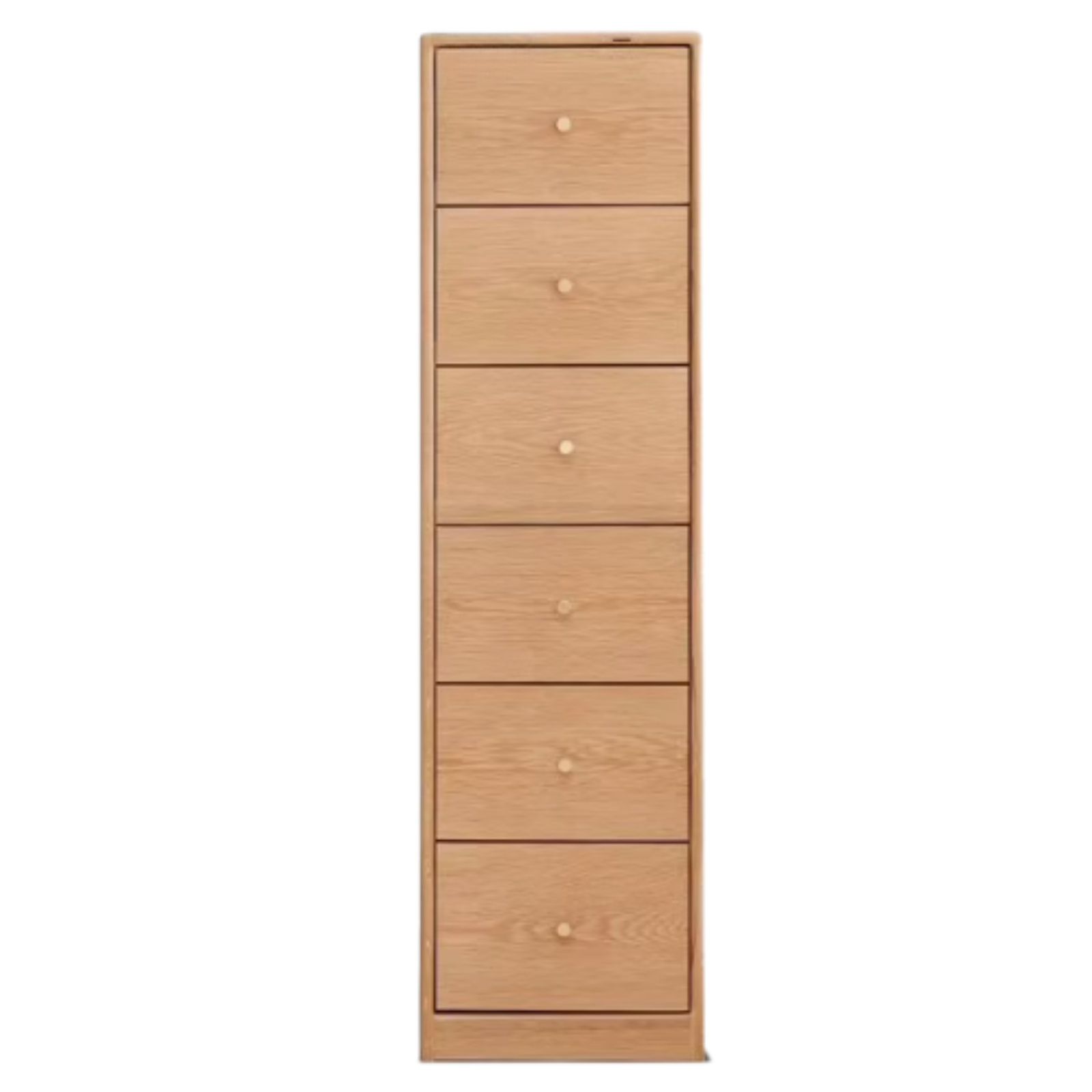 11.8x15x43.3inch / 30x38x110сm / Natural Wood Color / Oak Сhest of drawers