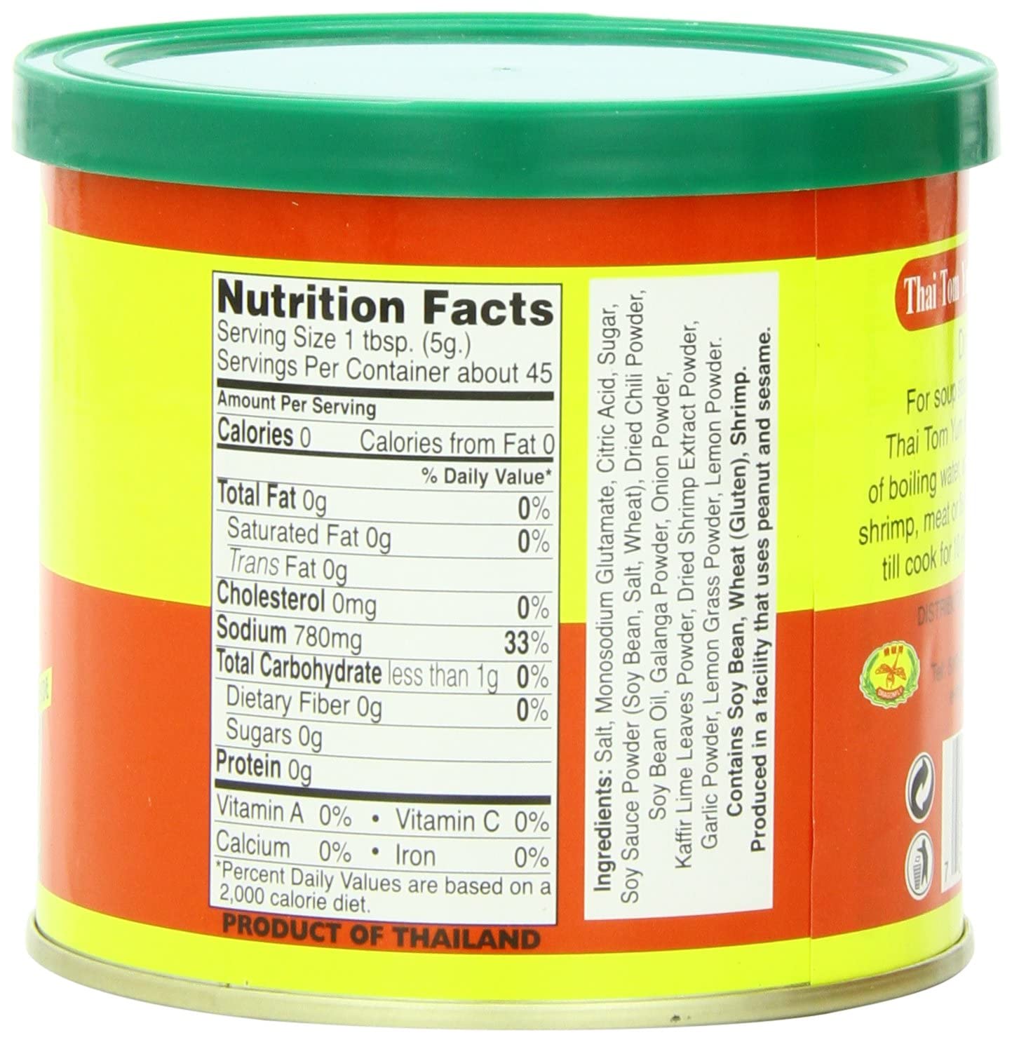 Authentic Thai Tom Yum Hot & Sour Soup Mix - Premium Instant Spicy Shrimp Flavor - Perfect for Asian Cooking, Ramen Noodles & Quick Meals at Home