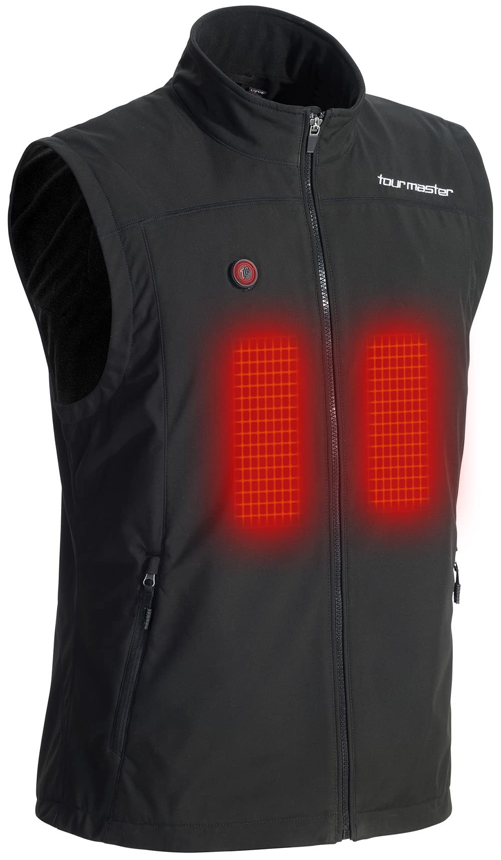 Tourmaster Synergy 7.4V Battery Heated Vest for Men & Women - Small Size - Winter Motorcycle Riding, Skiing, Snowboarding & Outdoor Activities
