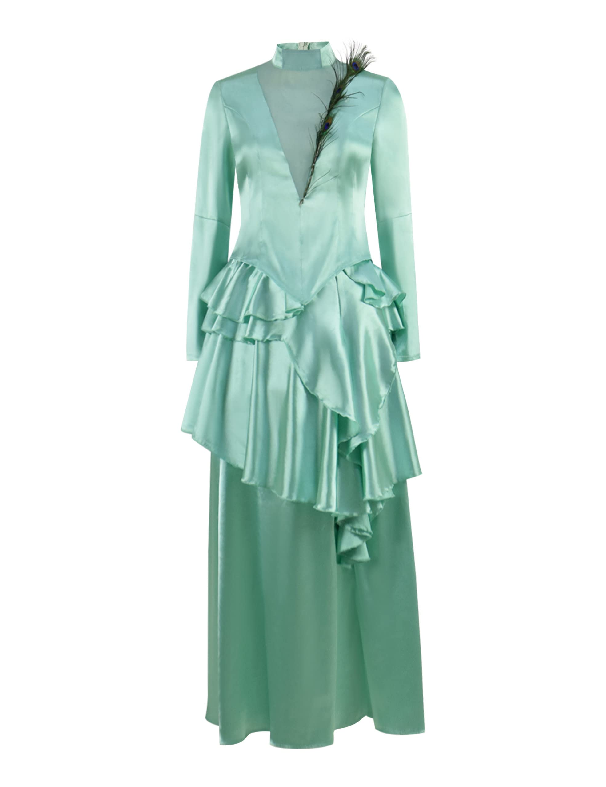 The Gilded Age Season 1 Ada Brook Costume Dress for Women - Victorian Era Cosplay Outfit for Halloween Parties, Themed Events & Historical Reenactments
