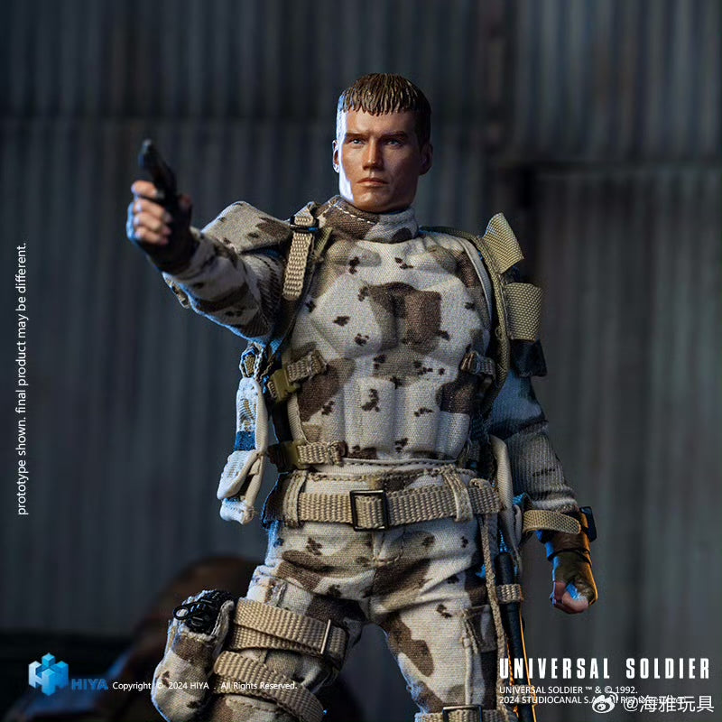 HIYA 6-inch 1/12 Scale Action Figure - Exquisite Super Series Universal Soldier Andrew Scott Collectible - Perfect for Display, Photography & Diorama Scenes