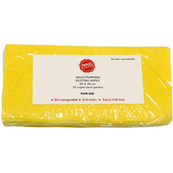 NAB Oil Impregnated Cloth - 25 Pack for Gun Cleaning, Knife Maintenance & Tool Lubrication | Rust Prevention & Smooth Operation