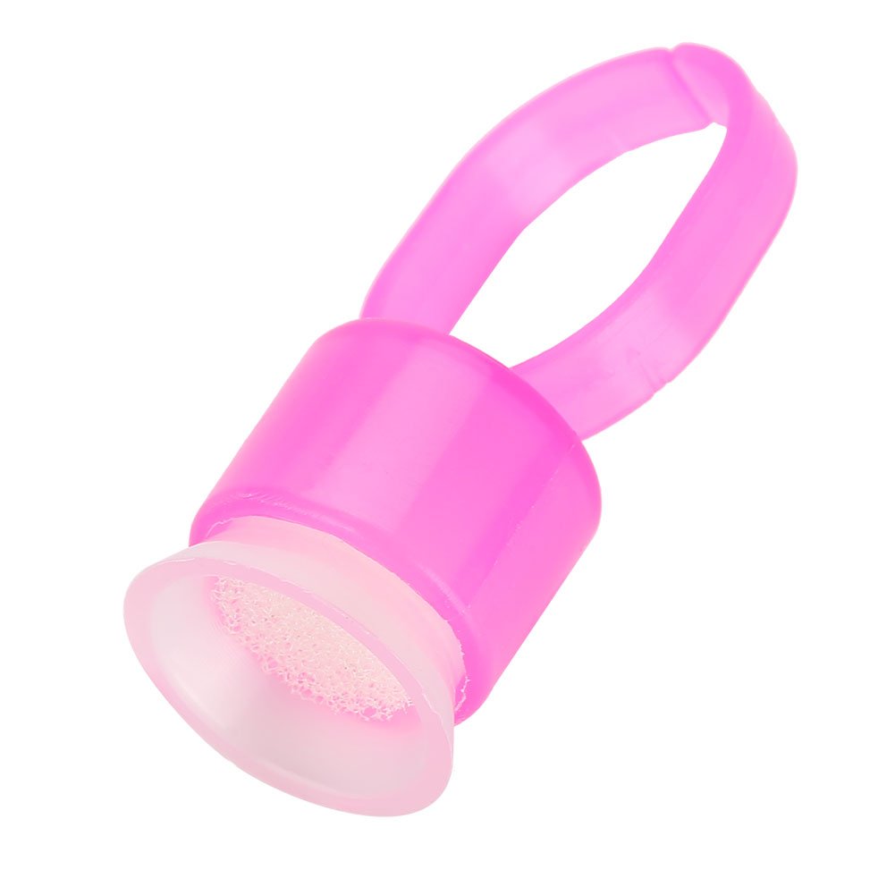 Premium Tattoo Ink Holder Rings (100pcs, Red) - Tattoo Ink Ring Cups with Sponge Pigment Holder for Permanent Makeup, Eyelash & Eyebrow Tattooing - Durable Ink Containers for Professional Tattoo Artists & DIY Beauty Enthusiasts - Perfect for Tattoo Studios, Salons & Home Use