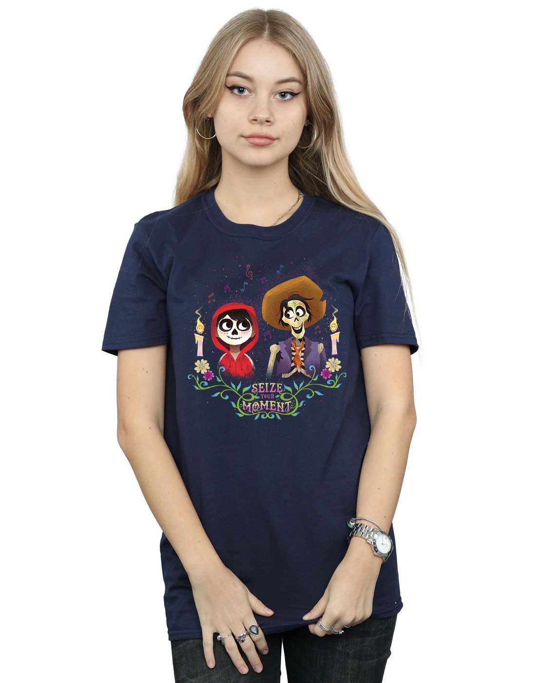 Disney Women's Casual T-Shirt - Soft Cotton Comfortable Tee for Everyday Wear | Perfect for Outings, Lounging & Disney Theme Parks