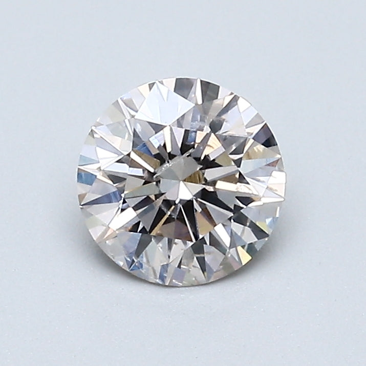 0.71 Carat Fancy Light Pinkish Brown Round Brilliant Diamond - I1 Clarity | Elegant Engagement Ring & Wedding Jewelry for Women