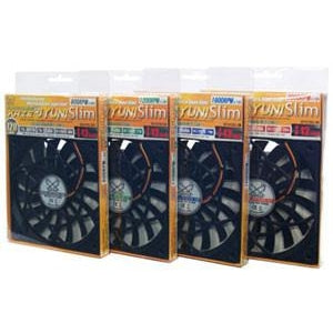 Scythe Slip Stream Slim Kaze Jyuni 120mm x 120mm x 12mm Ultra Thin Silent Case Fan - Perfect for PC Cooling, Gaming Rigs & Home Theater Systems