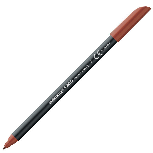 edding 1200 Color Pen Set - 12 Vibrant Colors for Drawing, Writing & Coloring - Perfect for Artists, Students & Office Use