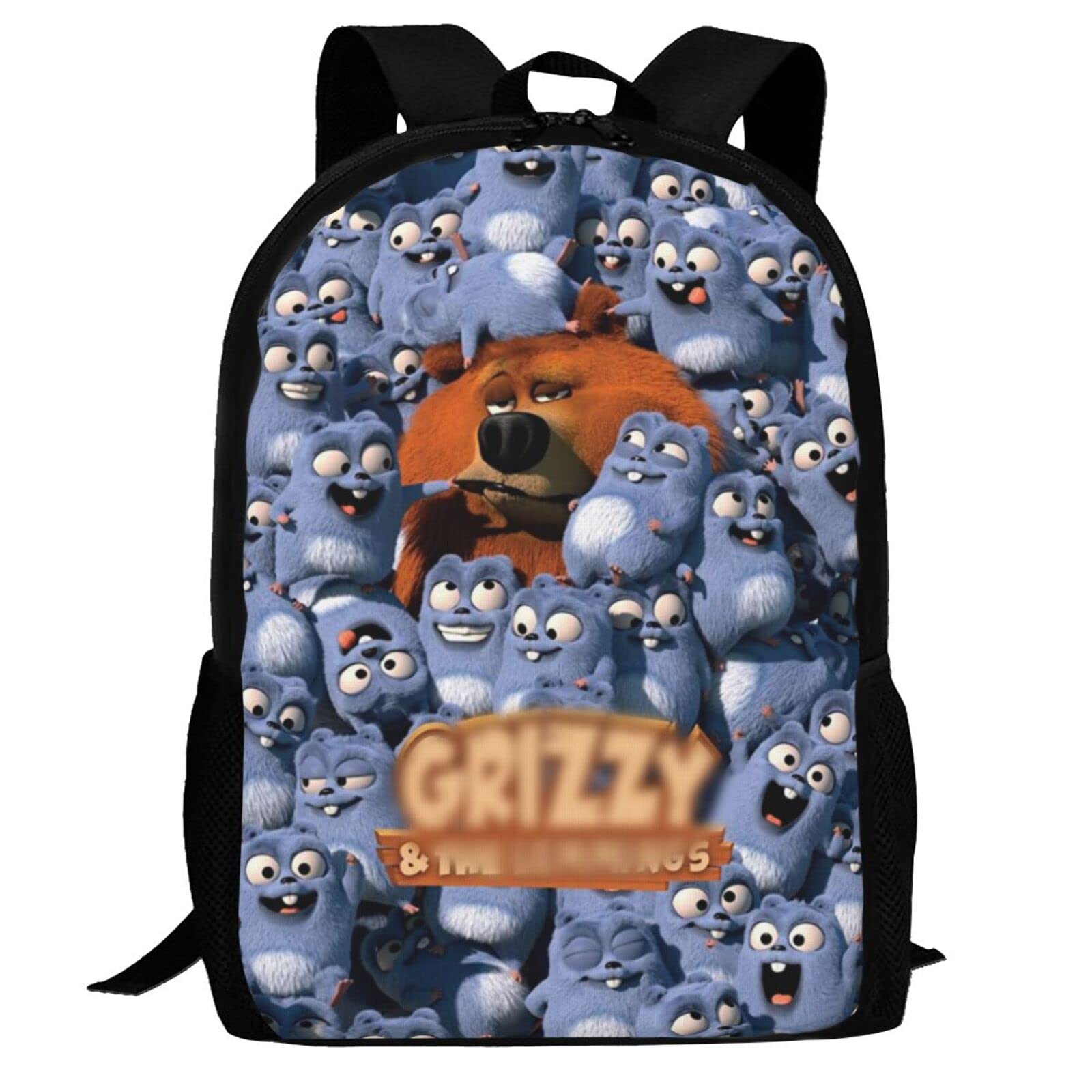3D Cartoon Pattern School Backpack for Kids - Cool & Stylish Laptop Bag for Boys & Girls - Perfect for School, Travel & Daily Use