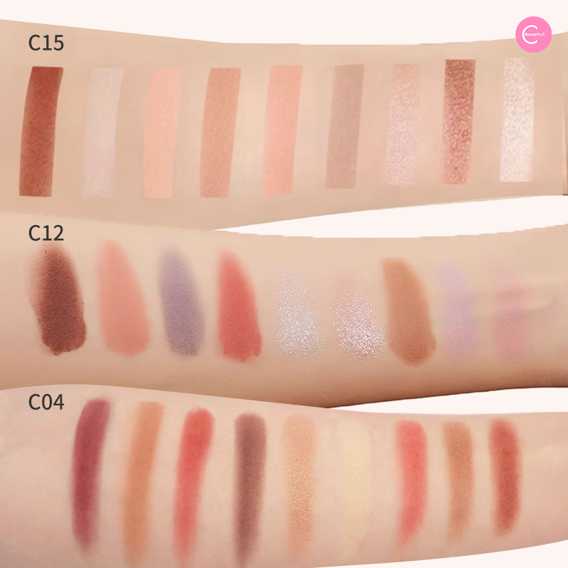 CATKIN Summer Forest 9-Color Eyeshadow Palette - Highly Pigmented, Long-Lasting Makeup for Day & Night Looks - Perfect for Parties, Weddings & Everyday Wear