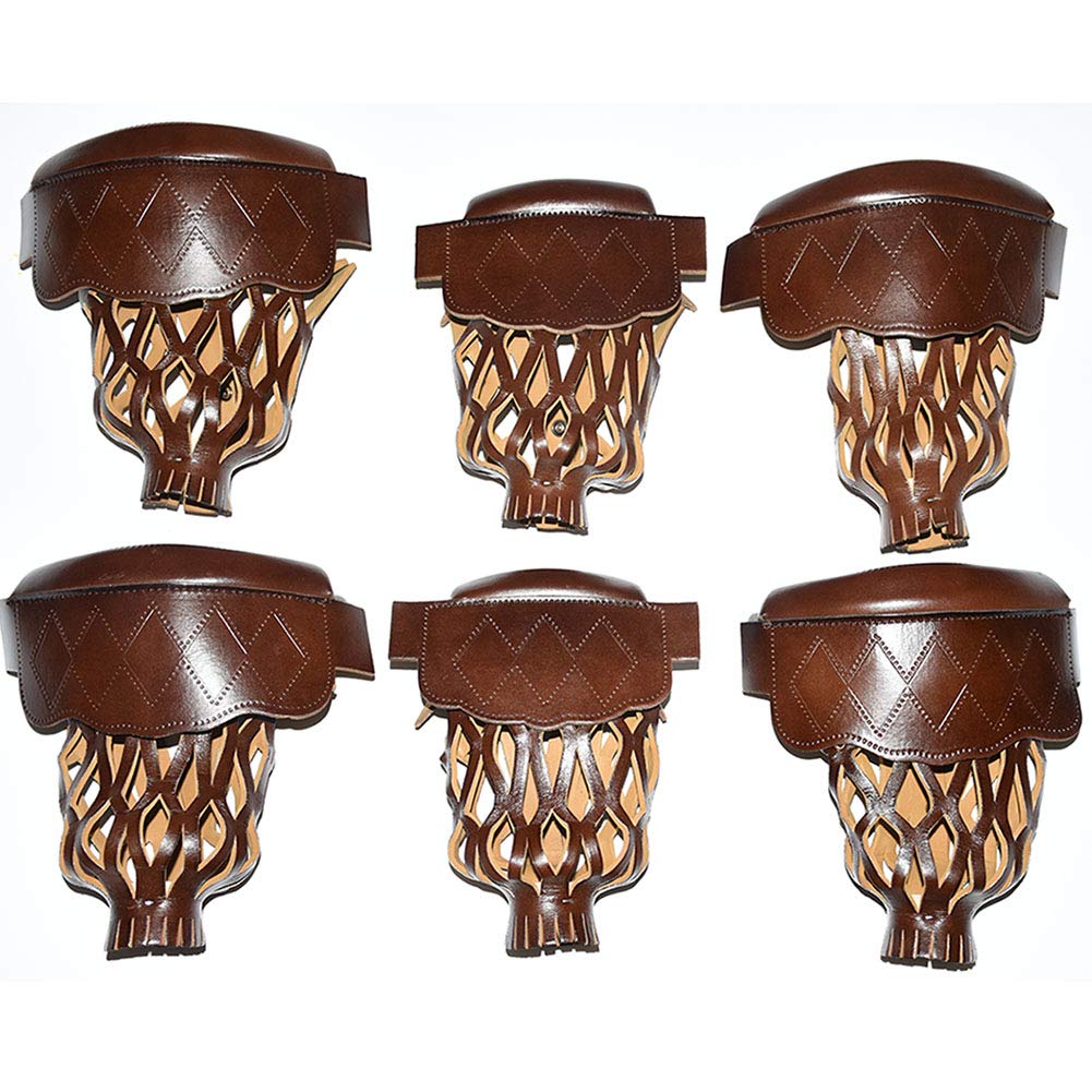 Premium PU Leather Pool Table with Diamond Pattern - Includes Billiard Pockets, Shield Set & Screws for Home Game Rooms & Bars
