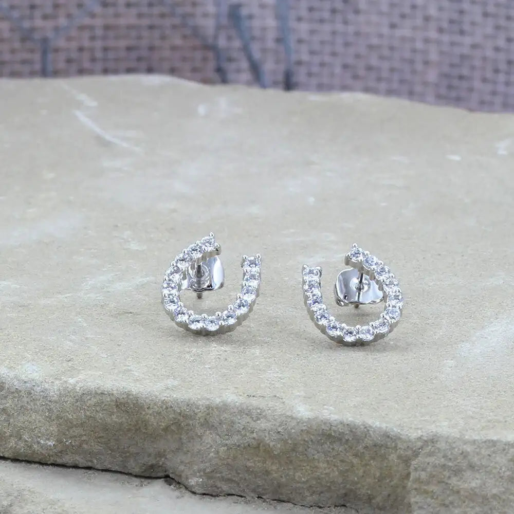 Tiny Rider Post Earrings - Minimalist Horse Stud Earrings for Women | Perfect for Everyday Wear, Gifts & Western Fashion